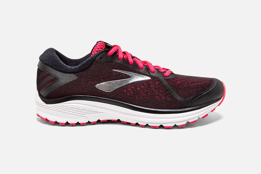 Tenis Corrida Brooks Aduro 6 Masculino Brasil - Pretas/Rosa/Prateadas 6315074-HW